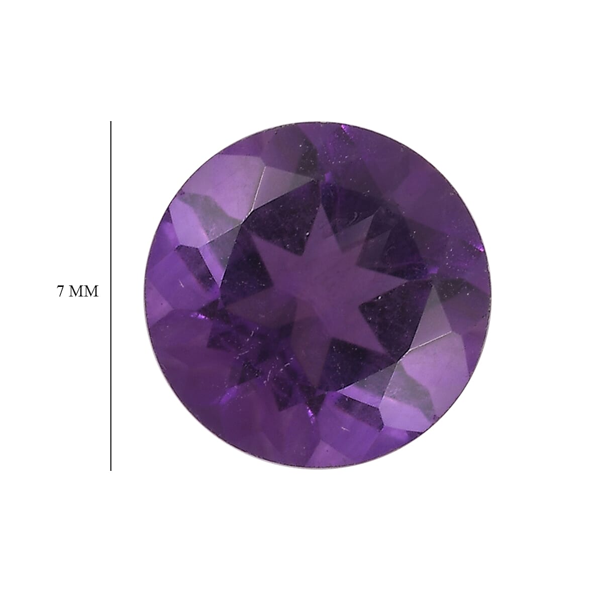 3.27 Ct. Set of 3 African Amethyst Loose Gemstones in Round Shape 8063624 5