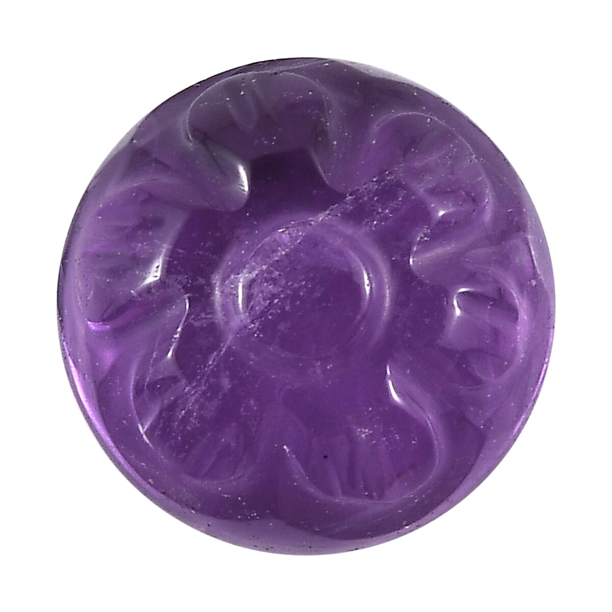African Amethyst Loose Gemstone in Round Shape 1.44 Ct. 8063625 0