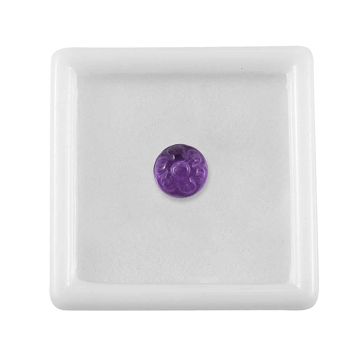 African Amethyst Loose Gemstone in Round Shape 1.44 Ct. 8063625 3