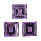 African Amethyst Square Gemstone 2.57 Ct.