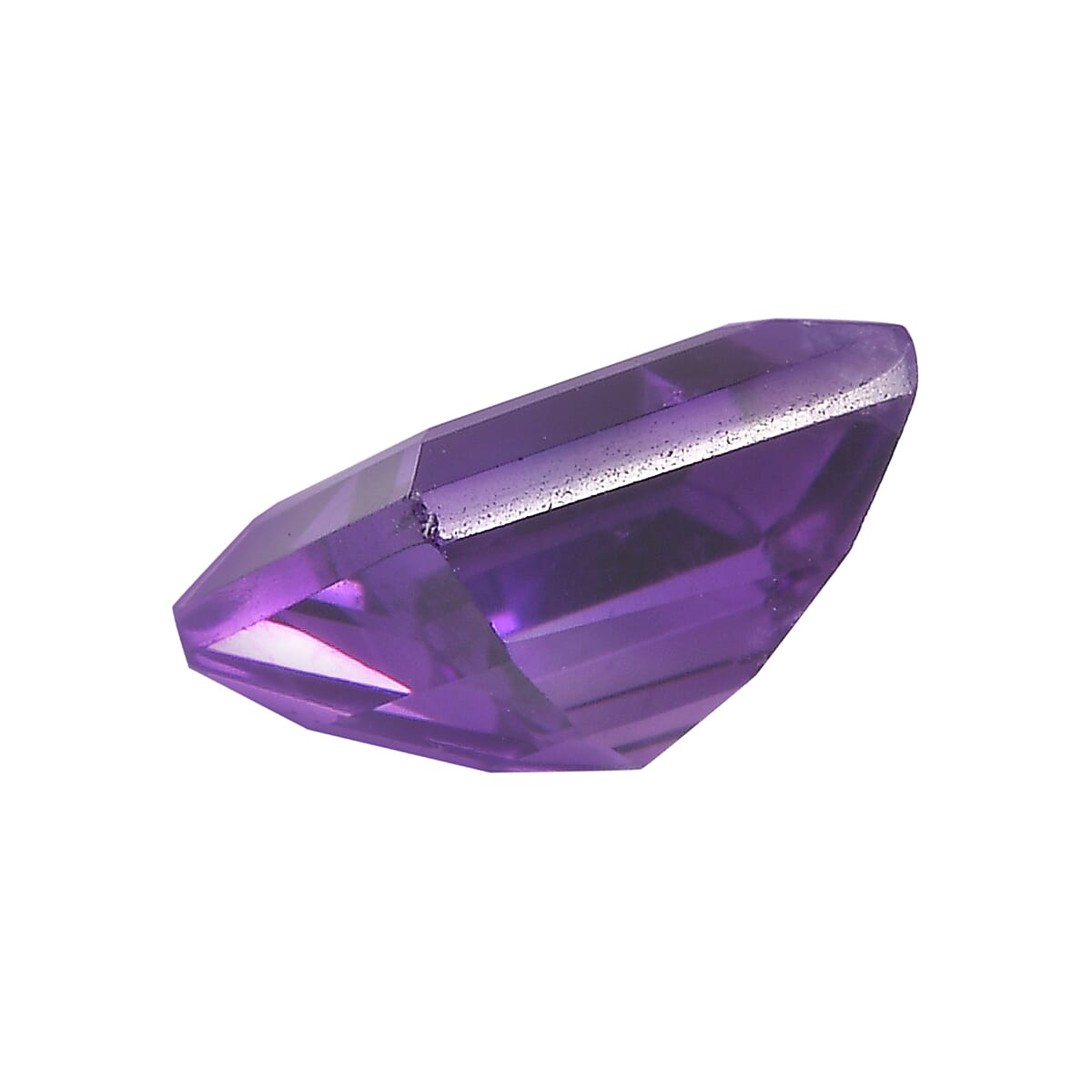 1.28 Ct. African Amethyst Loose Gemstone in Square Shape 8063631 3
