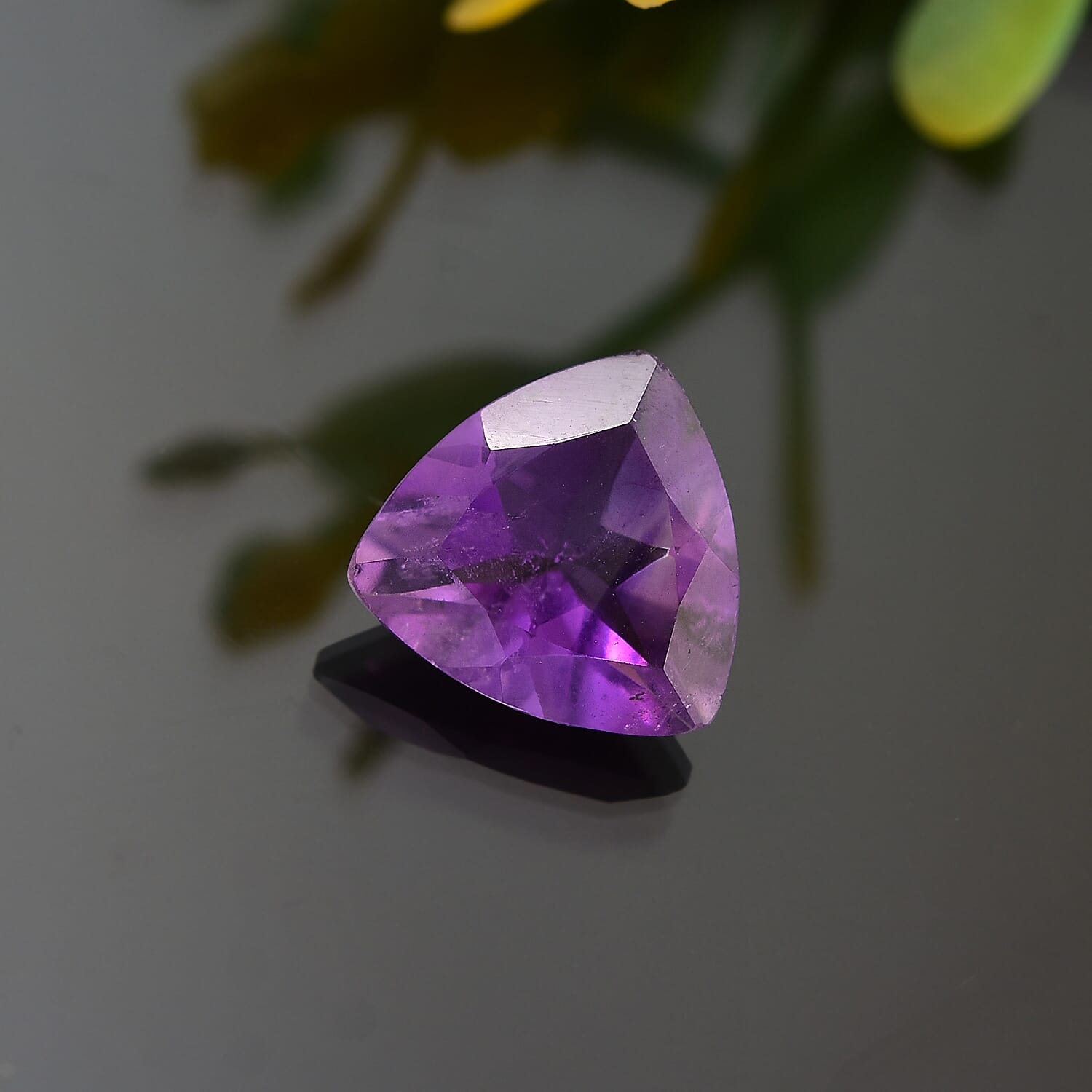 2.46 Ct. African Amethyst Loose Gemstone in Trillion Shape 8063634 1