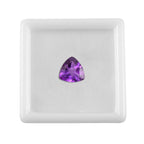 African Amethyst Trillion Gemstone 2.46 Ct.