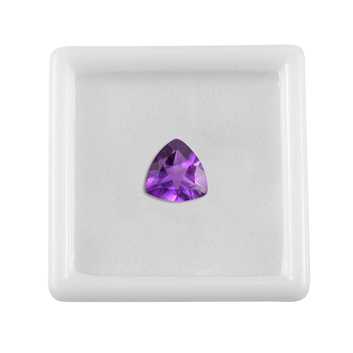 2.46 Ct. African Amethyst Loose Gemstone in Trillion Shape 8063634 3