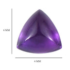 African Amethyst Trillion Gemstone 2.02 Ct.