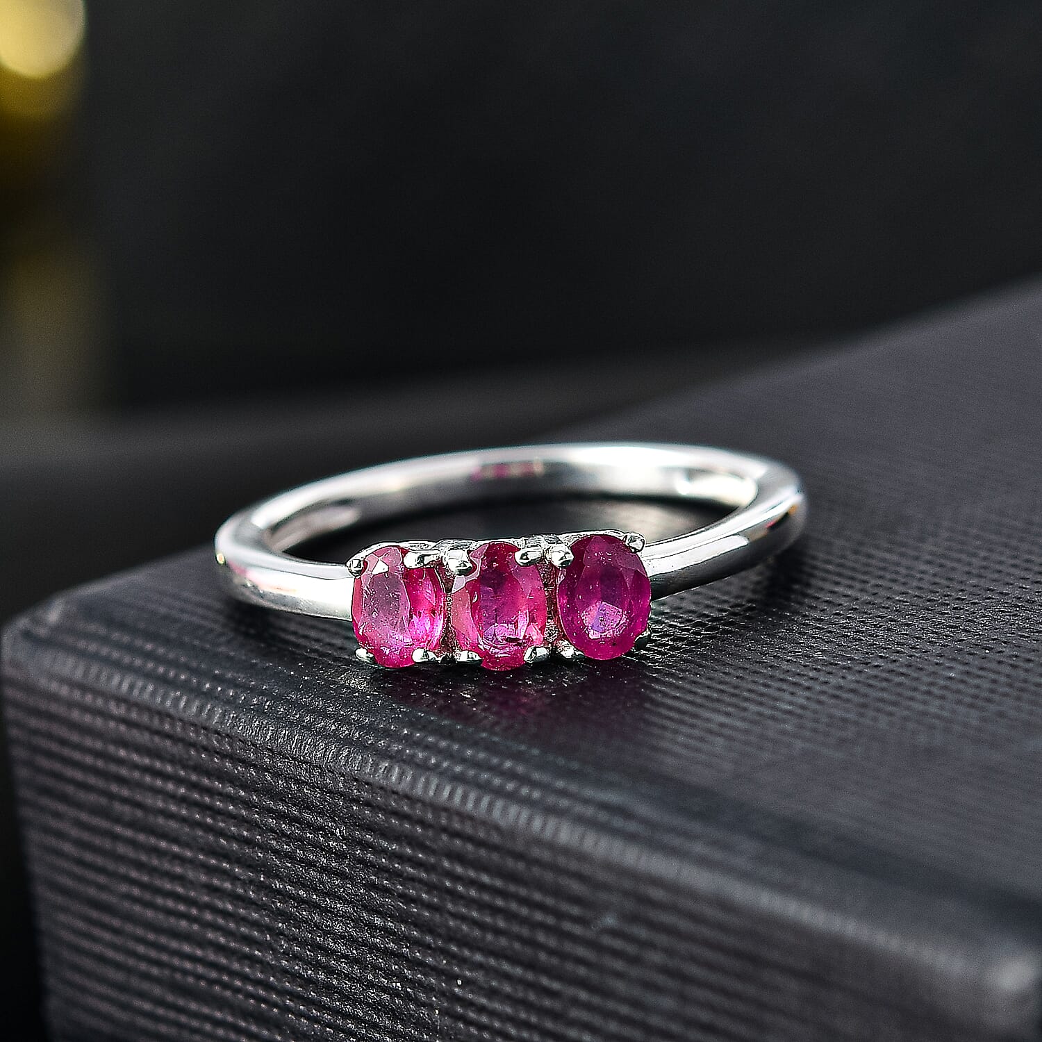 African Ruby Trilogy Ring in Sterling Silver 7979916 1