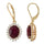 Ruby Earrings