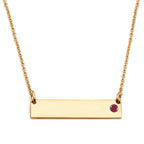 African Ruby (FF) Necklace (Size 18) in 14K Gold Overlay Sterling Silver, Silver Wt. 7.47 Gms
