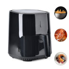 Homesmart Digital Air Fryer (4L,1200W) - Roasts, Bakes and Grills Faster With Less Fat -  Black