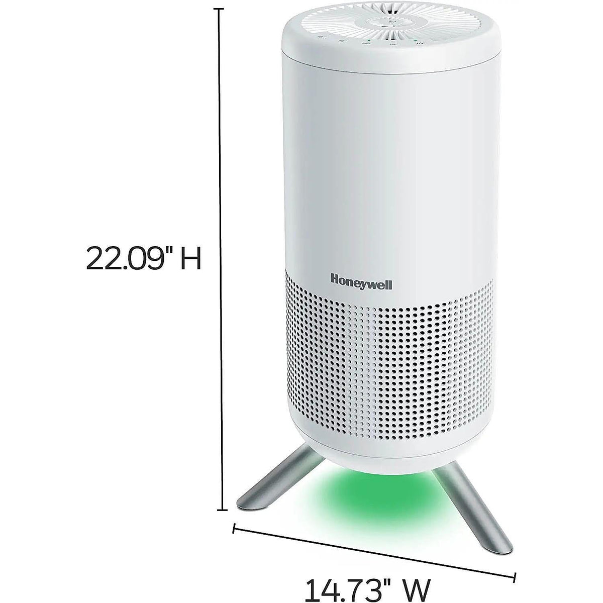 Honeywell Designer Series Ultra Quiet HEPA Tower Air Purifier - White 7846381 2