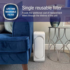 Air Purifier (Size 55x25 cm) - White