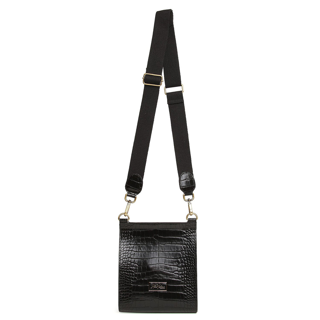 Alice Wheeler Bloomsbury Crossbody Bag - Black