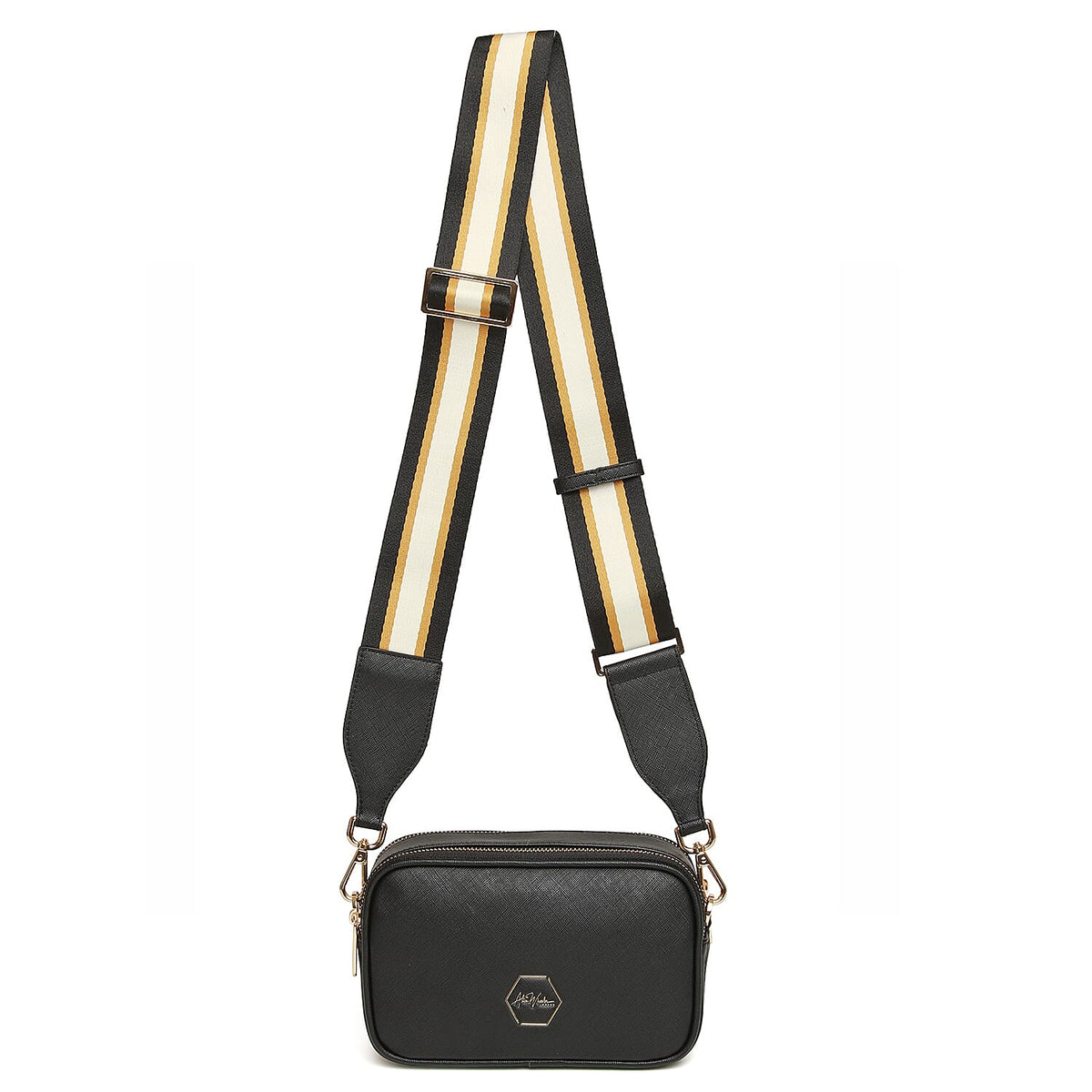 Alice Wheeler Elegant Pimlico Honeycomb Tricolour Crossbody Bag 7985757 3