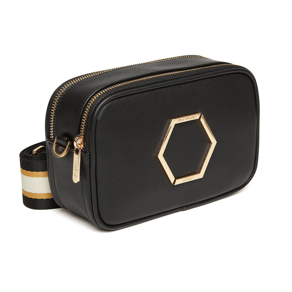 Alice Wheeler Elegant Pimlico Honeycomb Tricolour Crossbody Bag 7985757 5