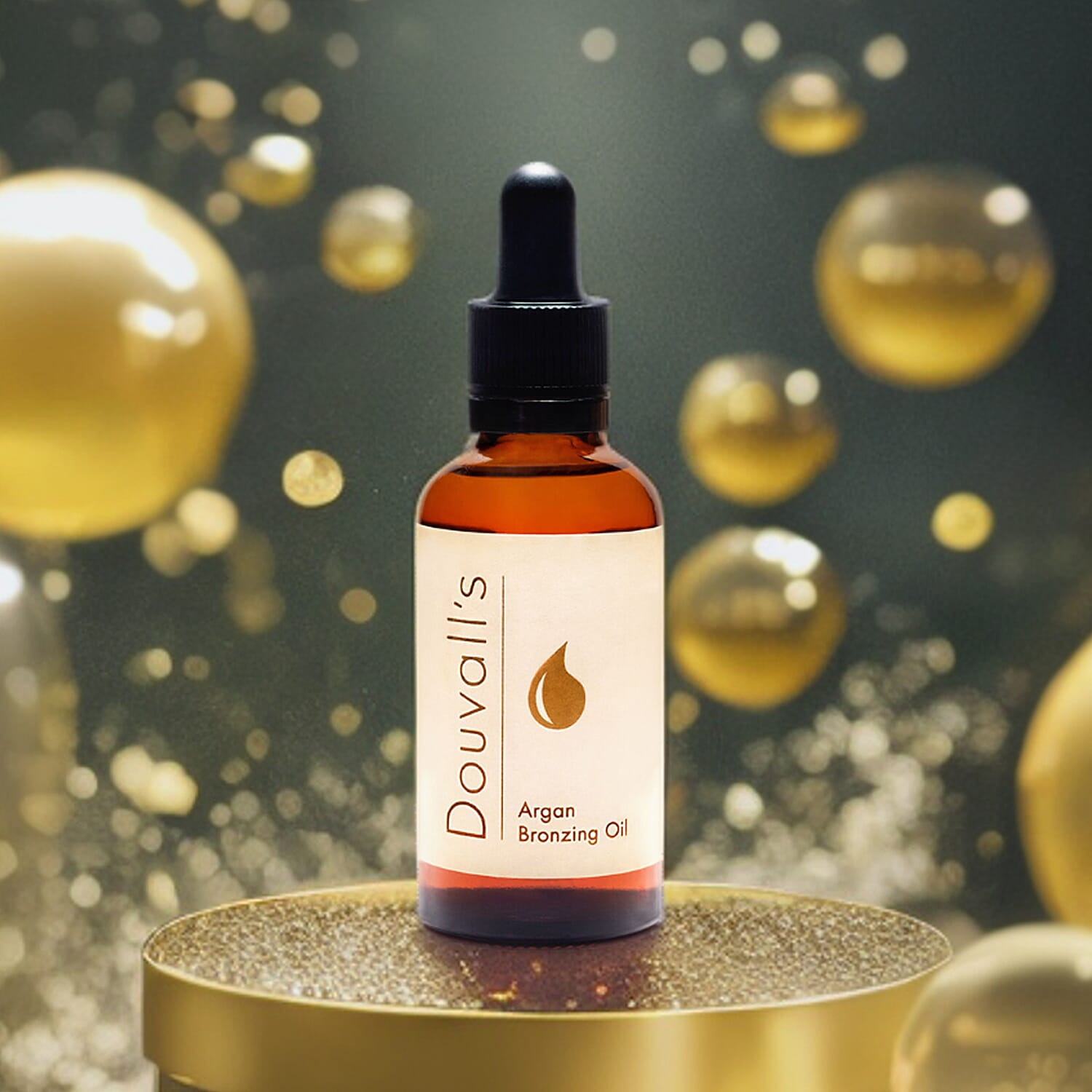 Alicia Douvall 100% Organic Argan Oil Bronzing 50ml with Dropper 2671540 2