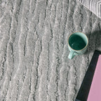 Aline Rug and Door Mat (Size 160x110 cm) - Grey