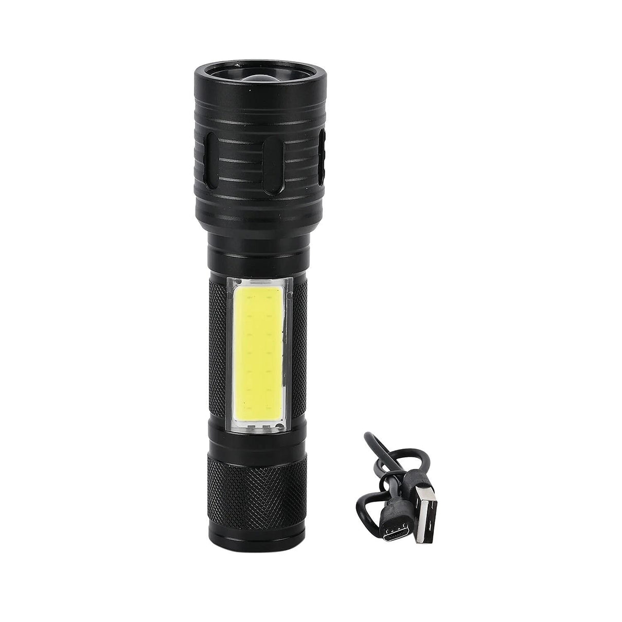 Aluminum LED Flashlight - Black 7576576 0
