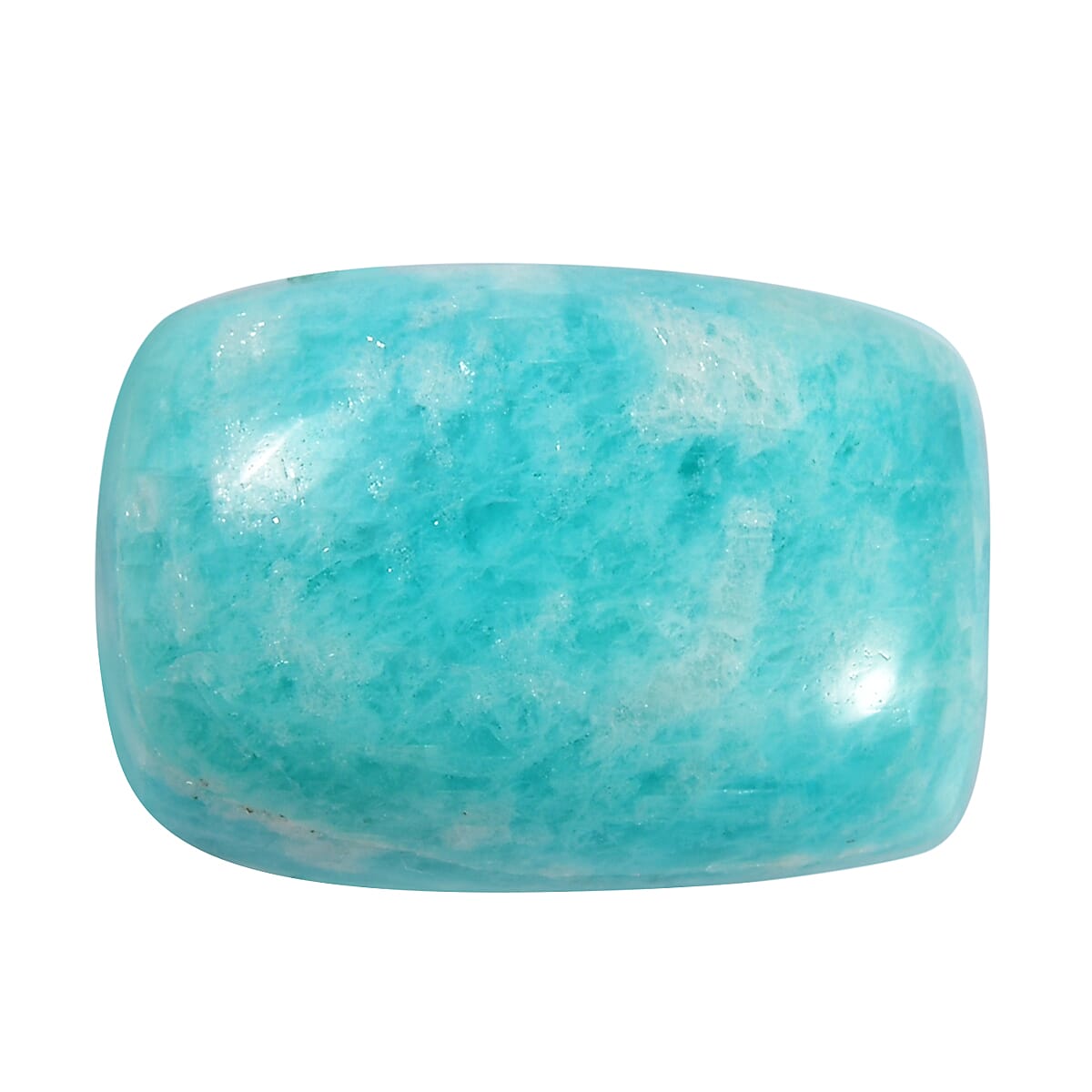 6.14 Ct. Amazonite Loose Gemstone in Cushion Shape 8063651 0