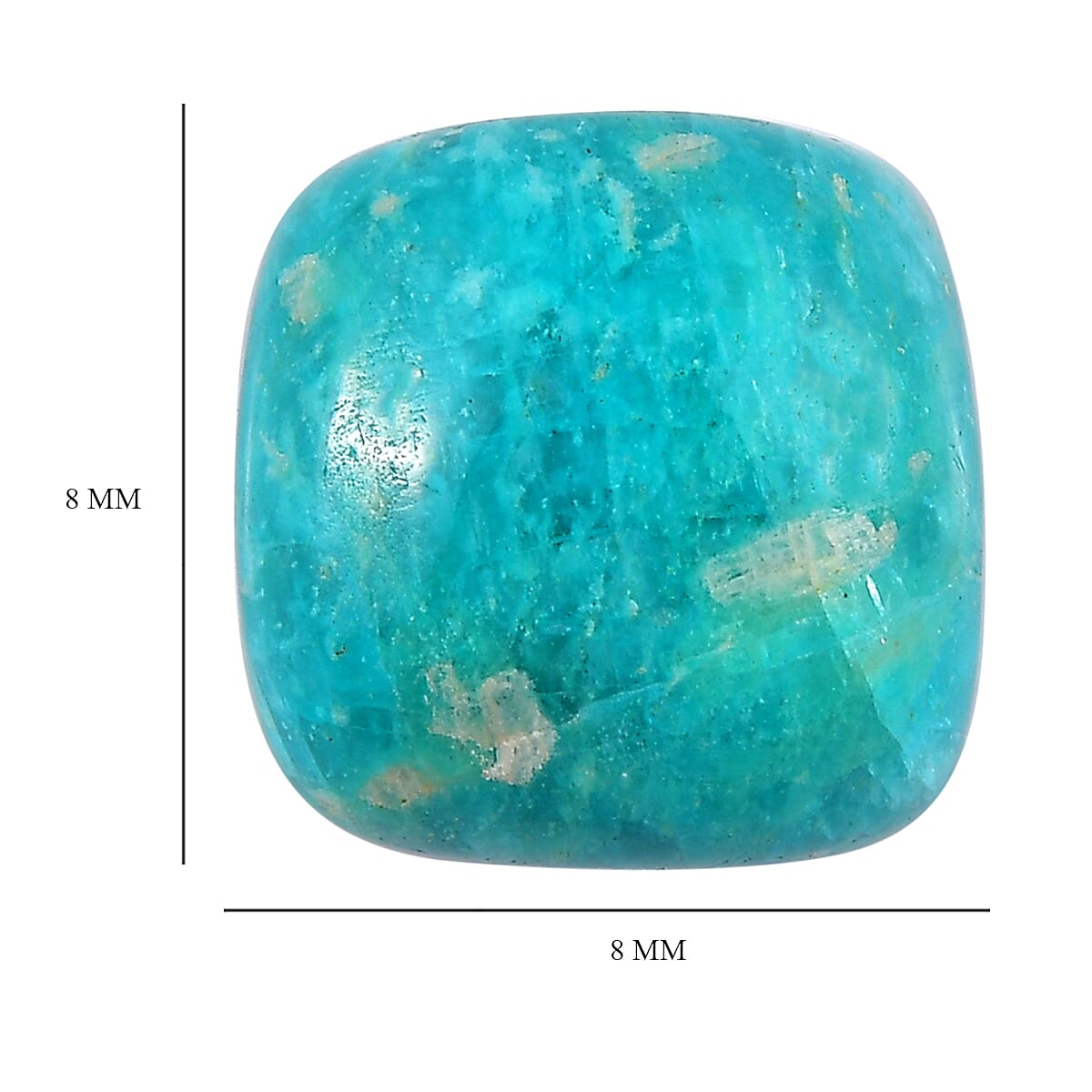2.08 Ct. Amazonite Loose Gemstone in Cushion Shape 8063665 4