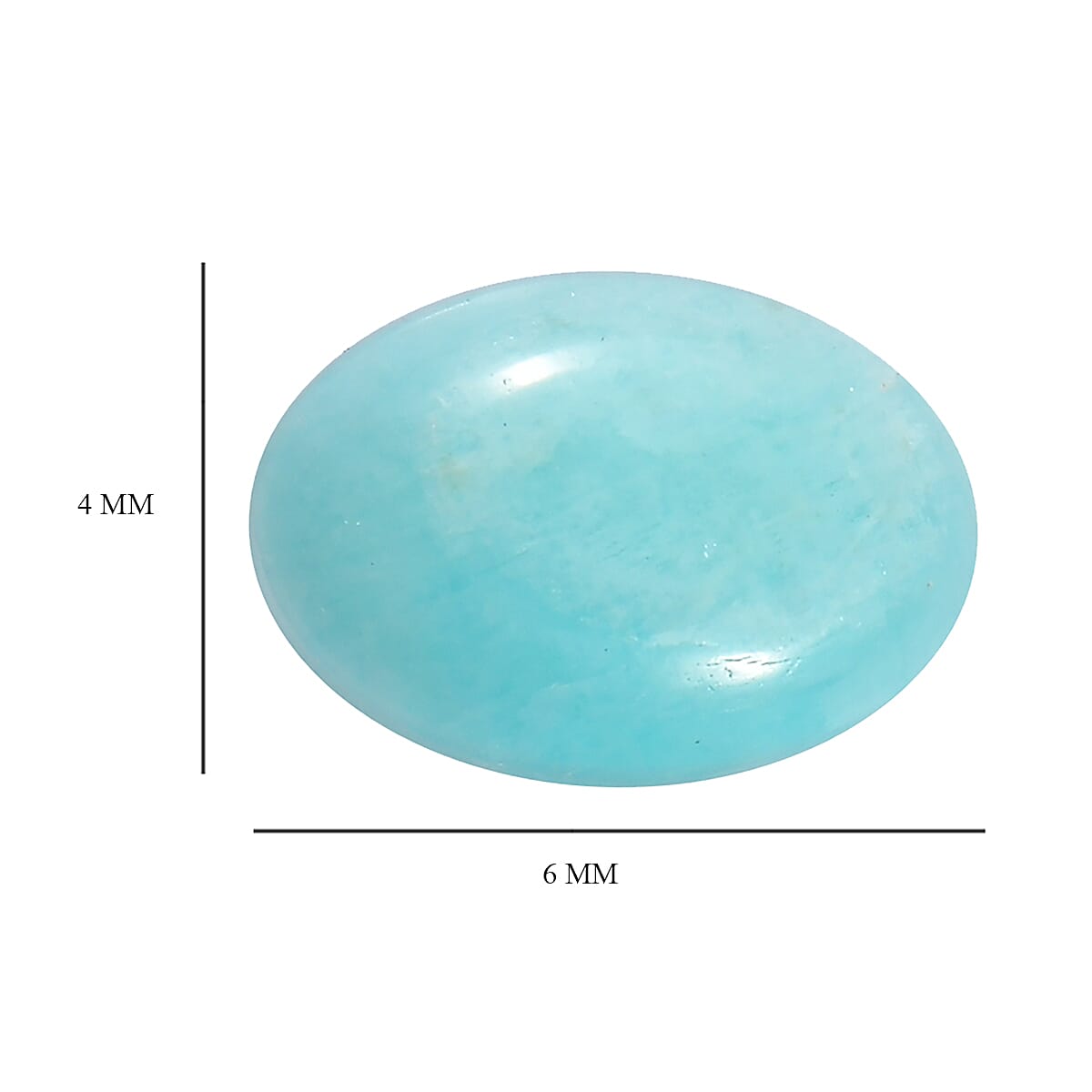 Set of 3 Amazonite Loose Gemstones in Oval Shape  1.28 Ct. 8063667 4