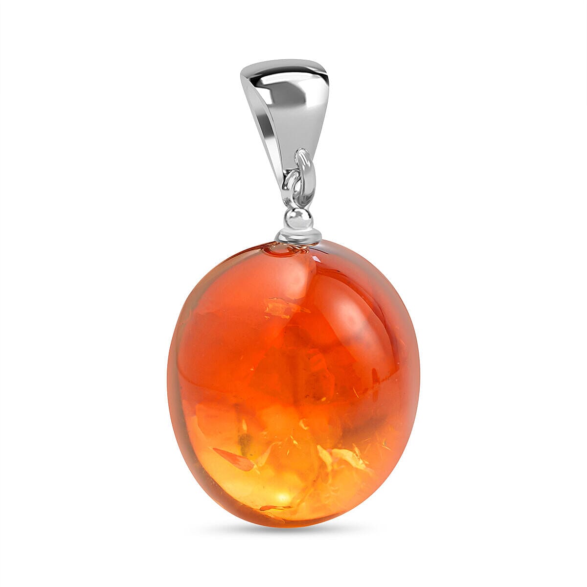 Amber Pendant in Sterling Silver 7383075 0