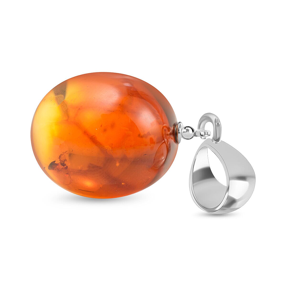Amber Pendant in Sterling Silver 7383075 1