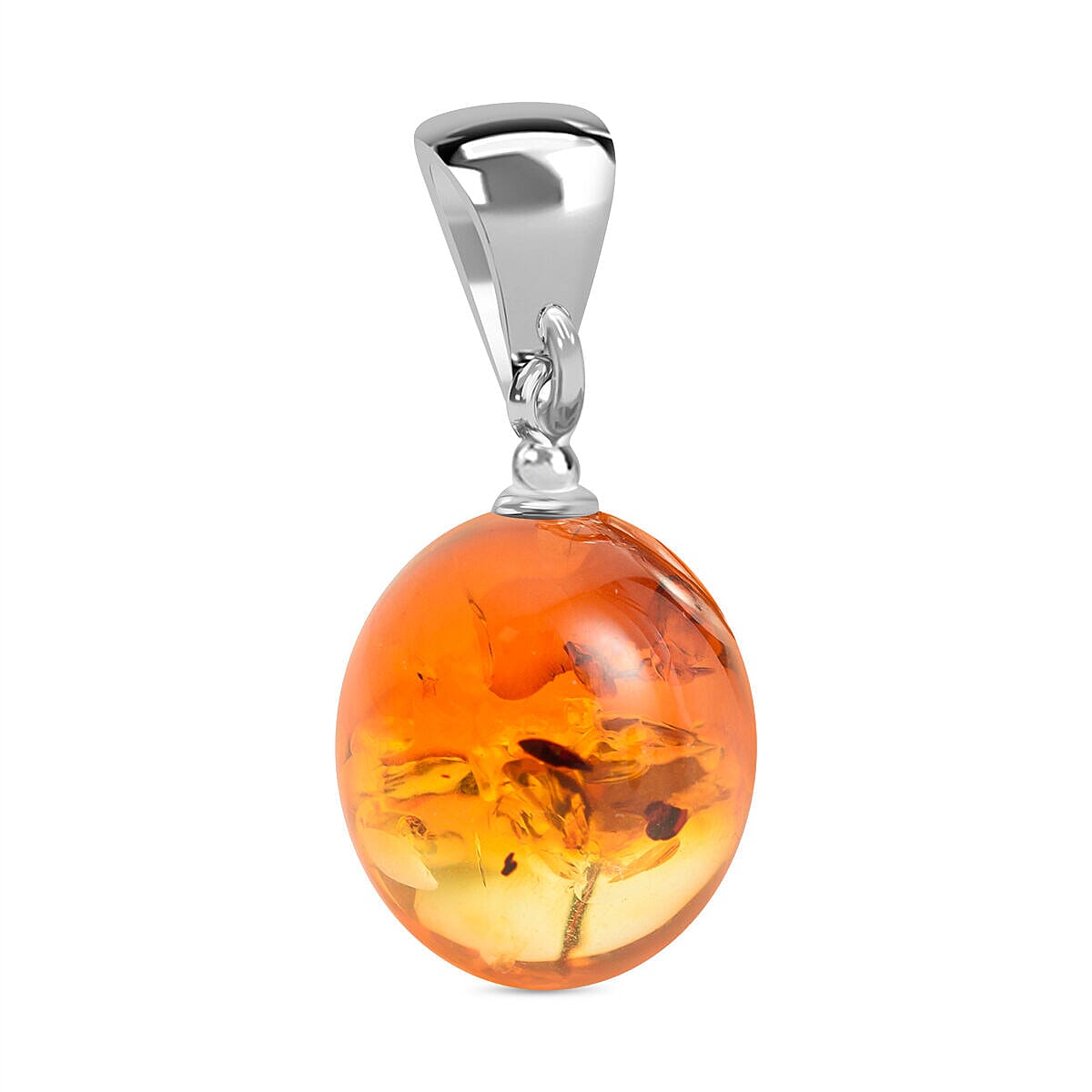 Amber Pendant in Sterling Silver 7383075 3