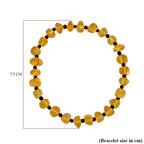 Yellow Baltic Amber Stretchable Bracelet (Size 7-10) 25.00 Ct.