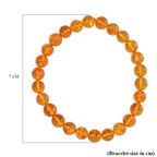 Baltic Amber Bead Stretchable Bracelet