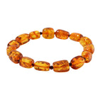 Biggest One Time Offer - Tucson Find - Natural Baltic Amber Bracelet - Fancy