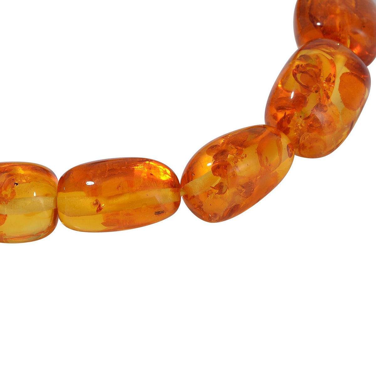 Baltic Amber Stretchable Bracelet (Size 7-7.5) 500 Ct 7796334 2