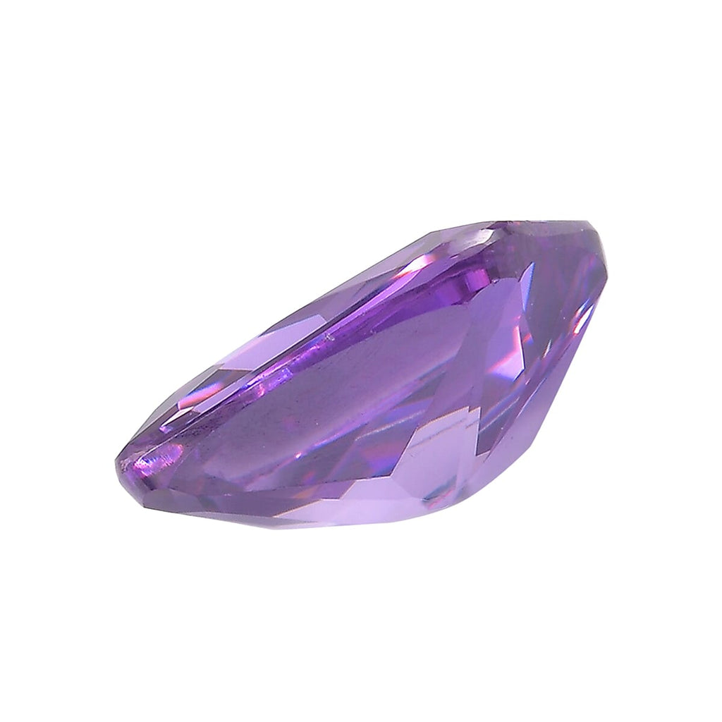 Amethyst Cubic Zirconia Cushion Shape Gemstone 2.38 Ct.
