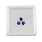 Amethyst Cubic Zirconia Heart Shape Gemstone 2.13 Ct.