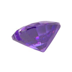 Amethyst Cubic Zirconia Heart Shape Gemstone 1.3 Ct.