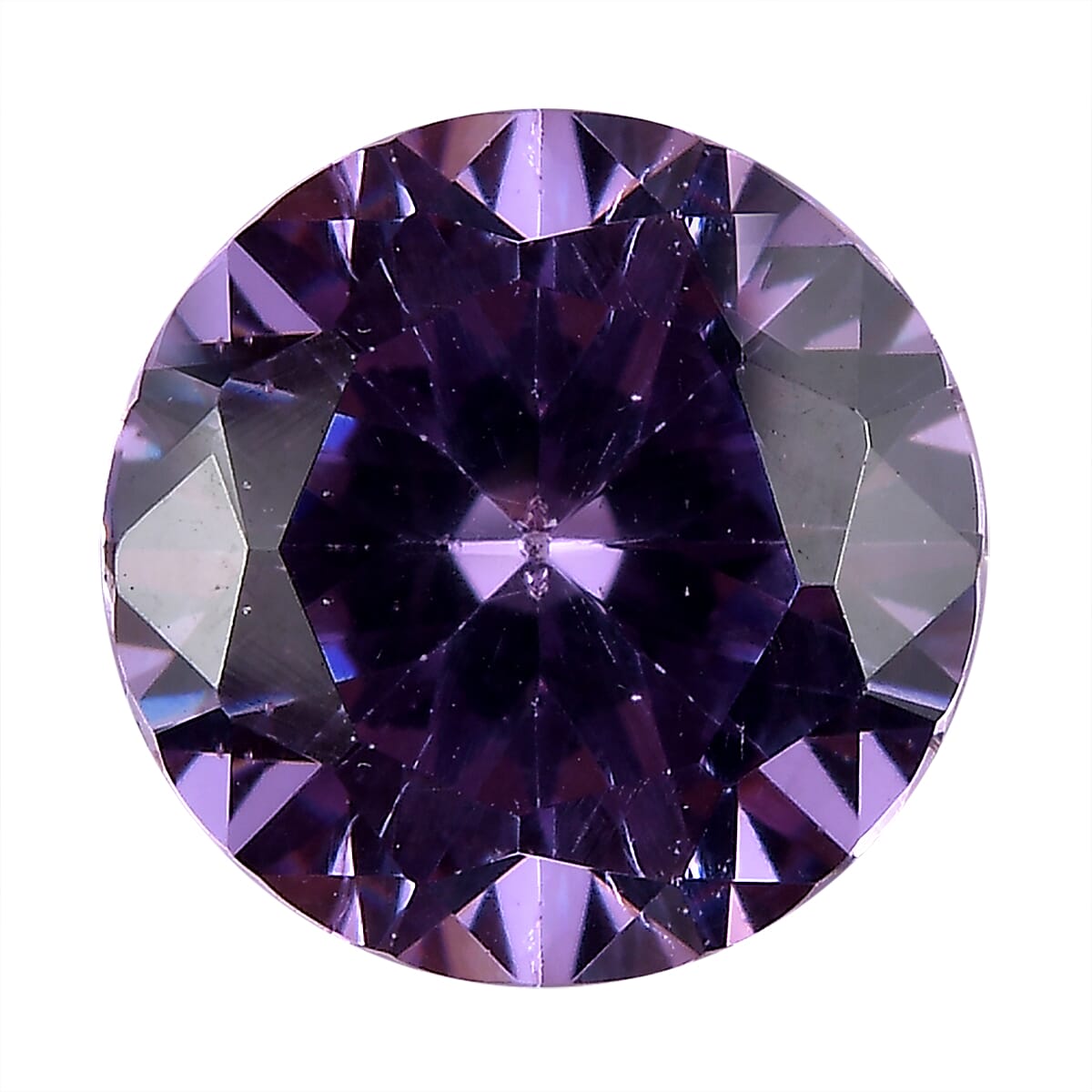 3.4 Ct. Amethyst Cubic Zirconia Loose Gemstone in Round Shape 8063734 0