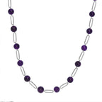 Amethyst Necklace (Size - 20) 67.70 Ct.