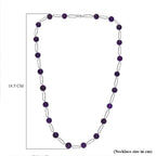 Amethyst Necklace (Size - 20) 67.70 Ct.
