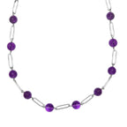 Amethyst Necklace (Size - 20) 67.70 Ct.