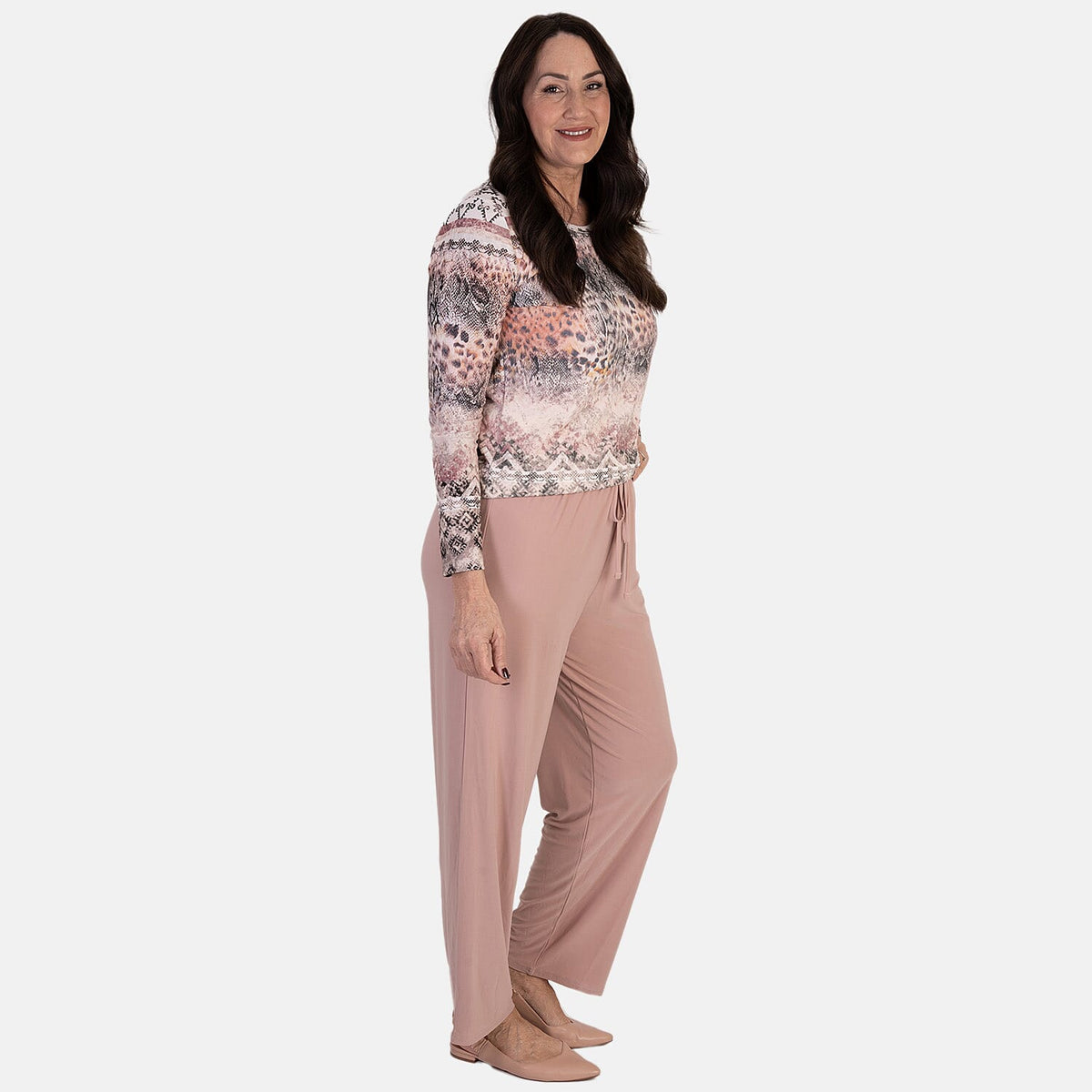 Anamor  Top (Size - Large) - Dusty Pink V32628659 3
