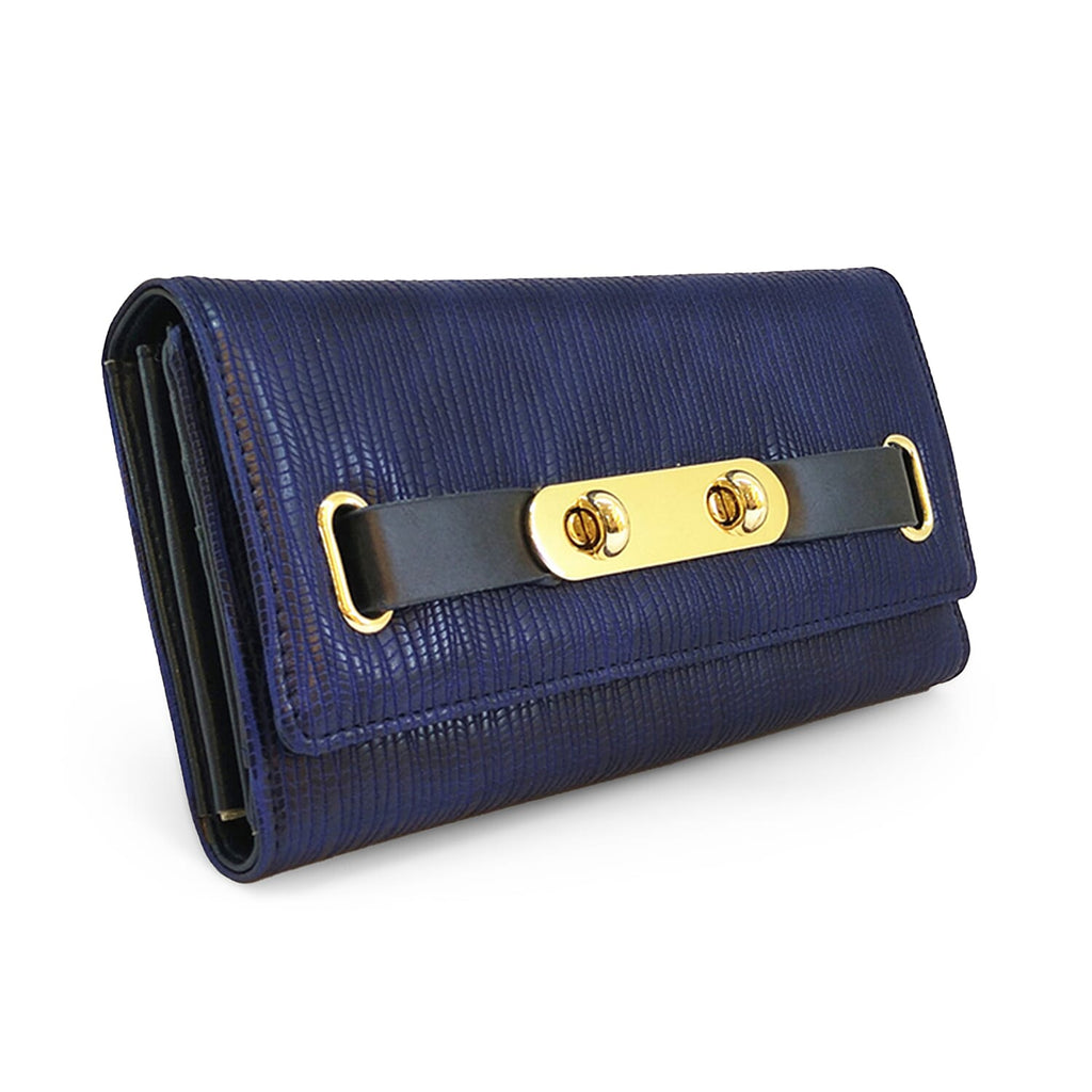 Anneli Belt Wallet with Multi Compartments - Blue