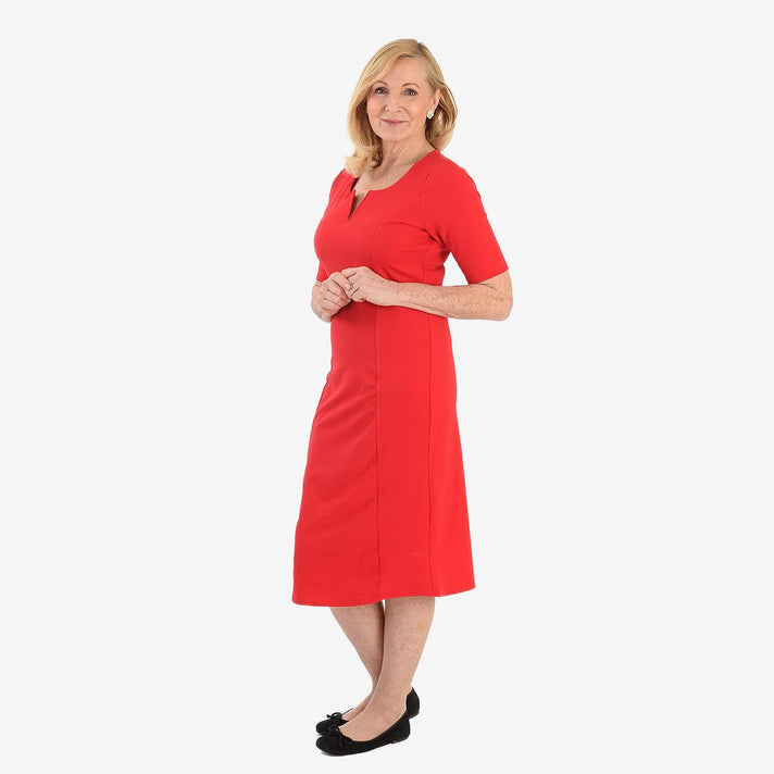 Ansh London Classic Dress (Size 12) - Red 8546627 1