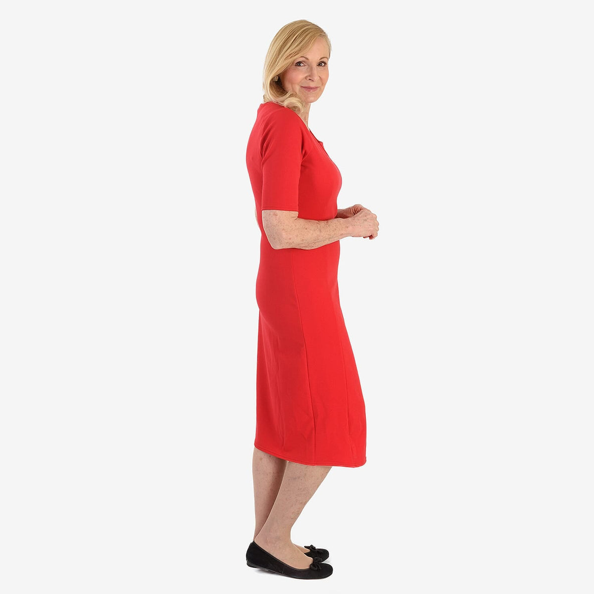 Ansh London Classic Dress (Size 12) - Red 8546627 3