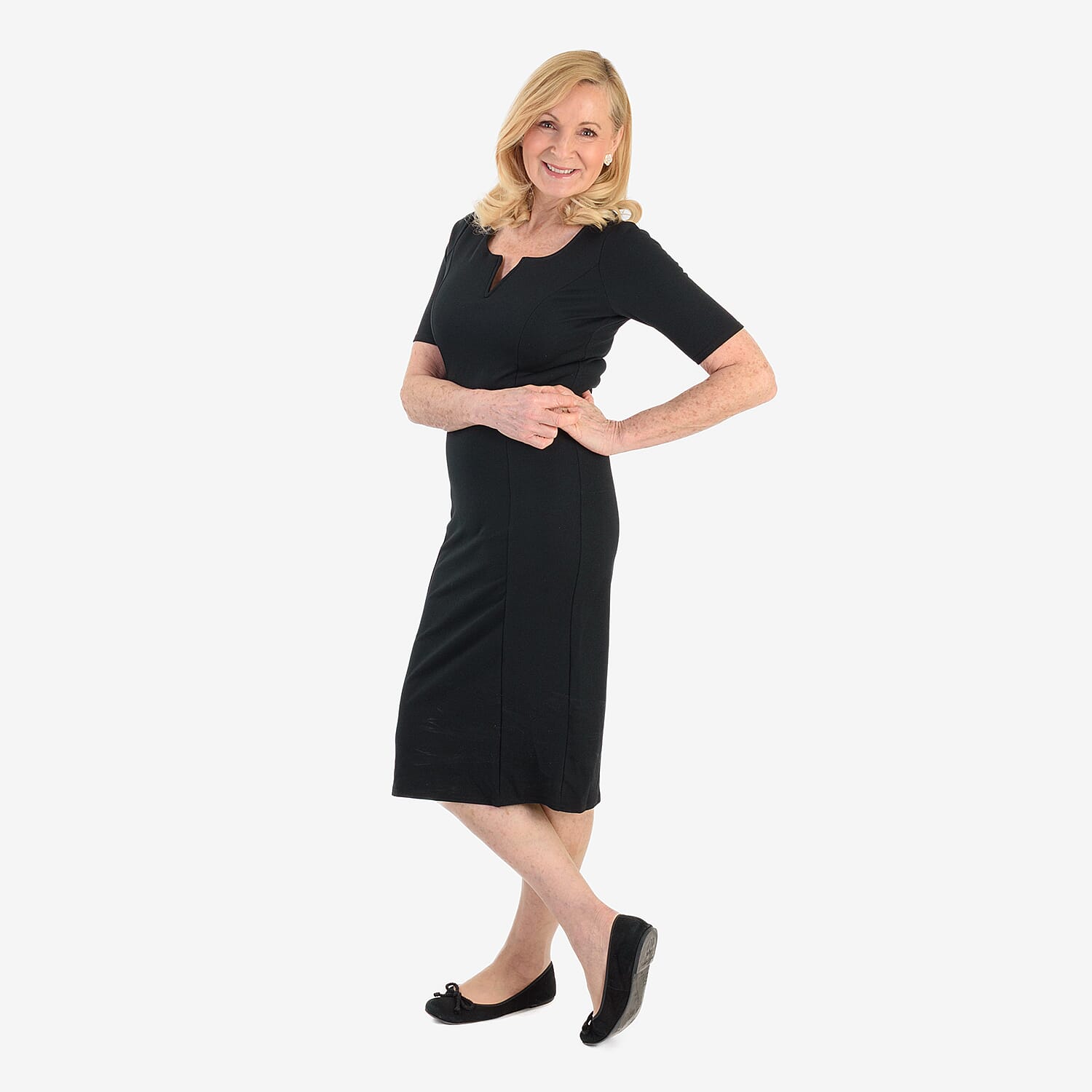 Ansh London Classic Dress (Size 16) - Black V32526648 3