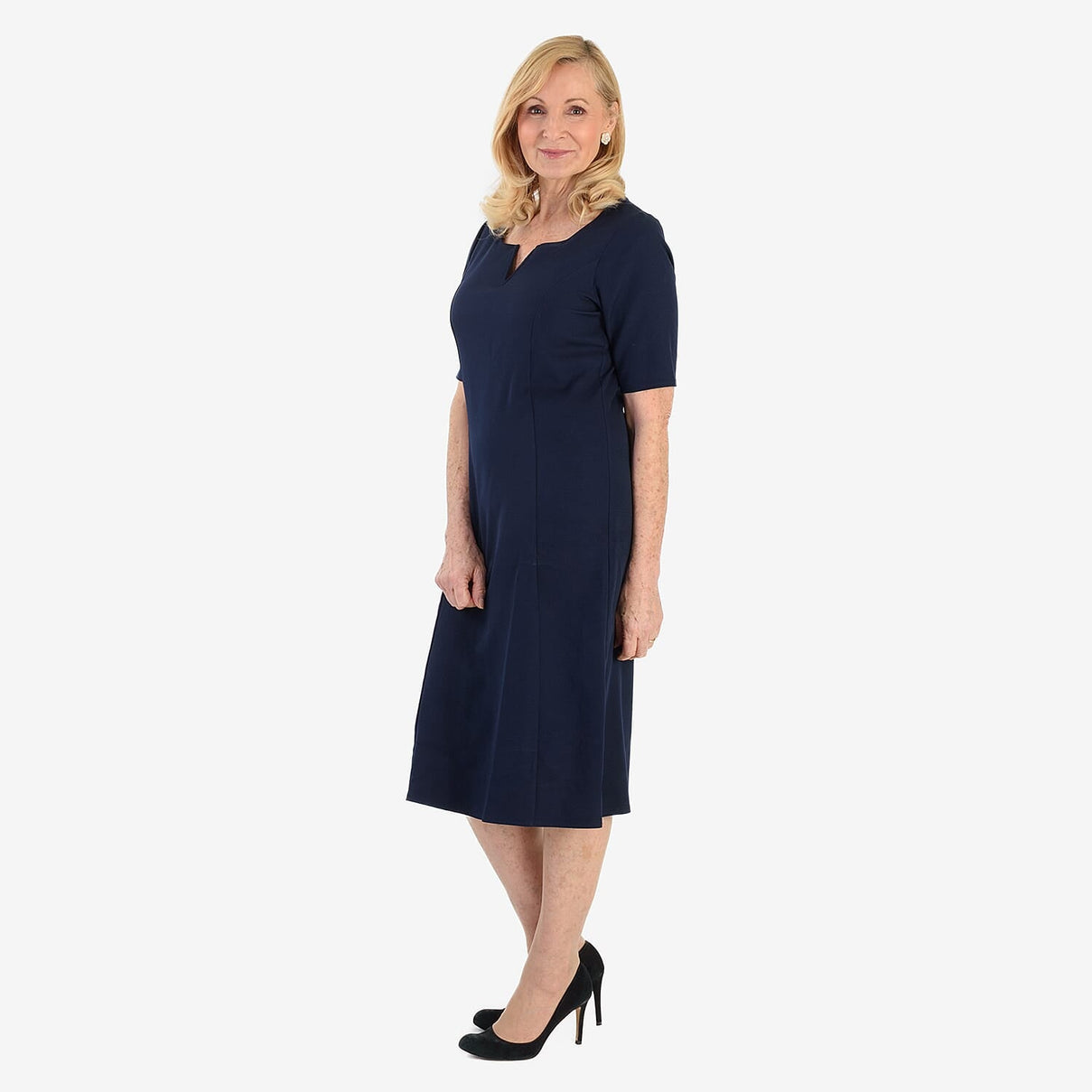 Ansh London Classic Dress (Size 16) - Navy V32518397 2