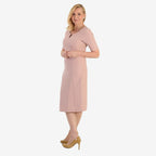 Ansh London Classic Dress (Size 16) - Pink