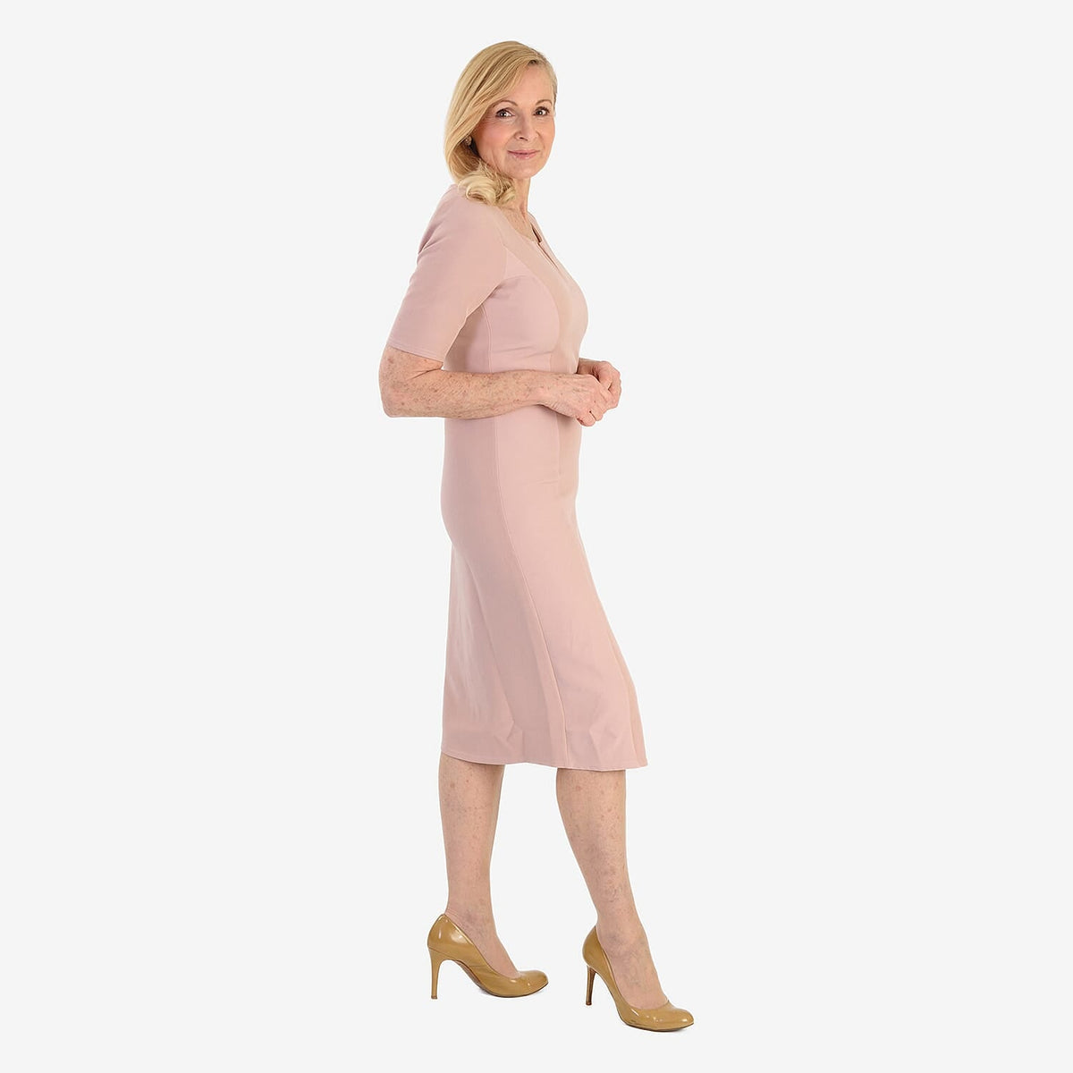 Ansh London Classic Dress (Size 16) - Pink V32631508 3