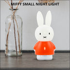 Miffy Night Lamp with Auto Dim Sleep Function - Orange - White