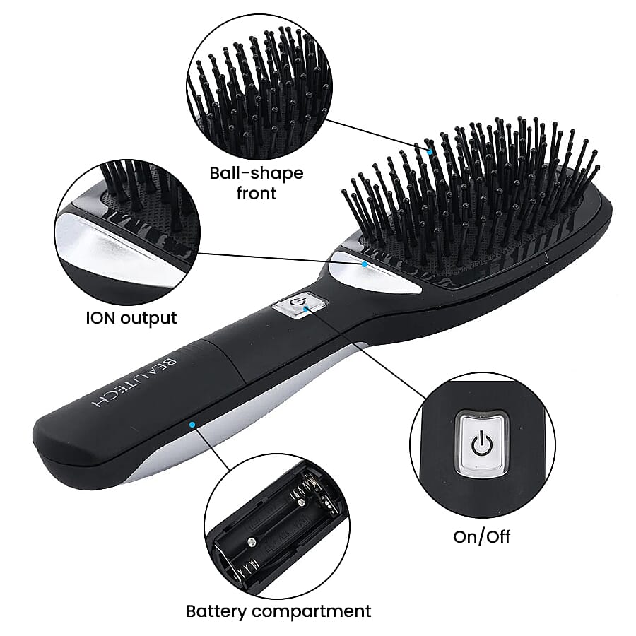 Anti-static Straight Hair Comb - Black 7629320 3