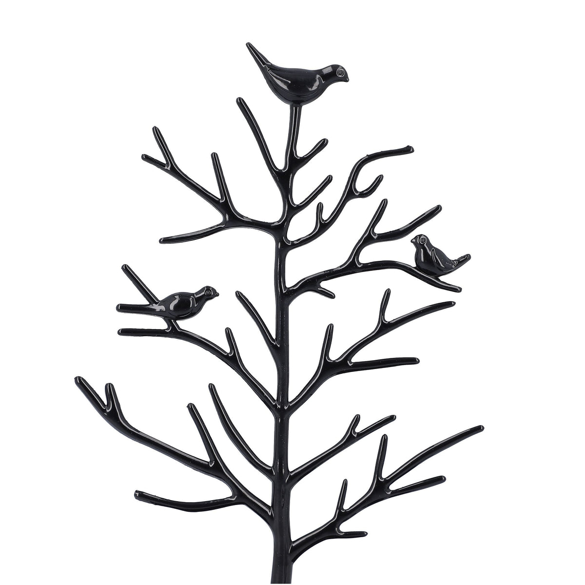 Antique Birds on Tree Stand Jewellery Holder Display in Black 6039244 2