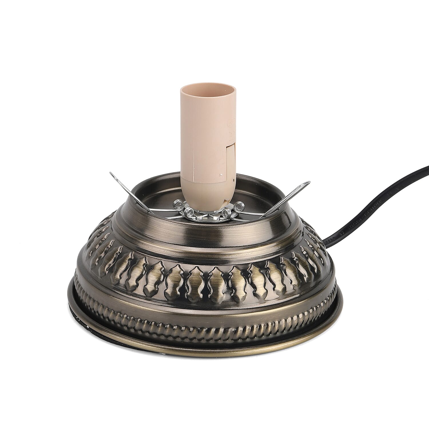Handmade Moroccan Style Mosaic Table Lamp - White 8126293 7